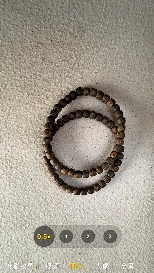 沉香手串K*M2条奇楠汝湖单圈手串13