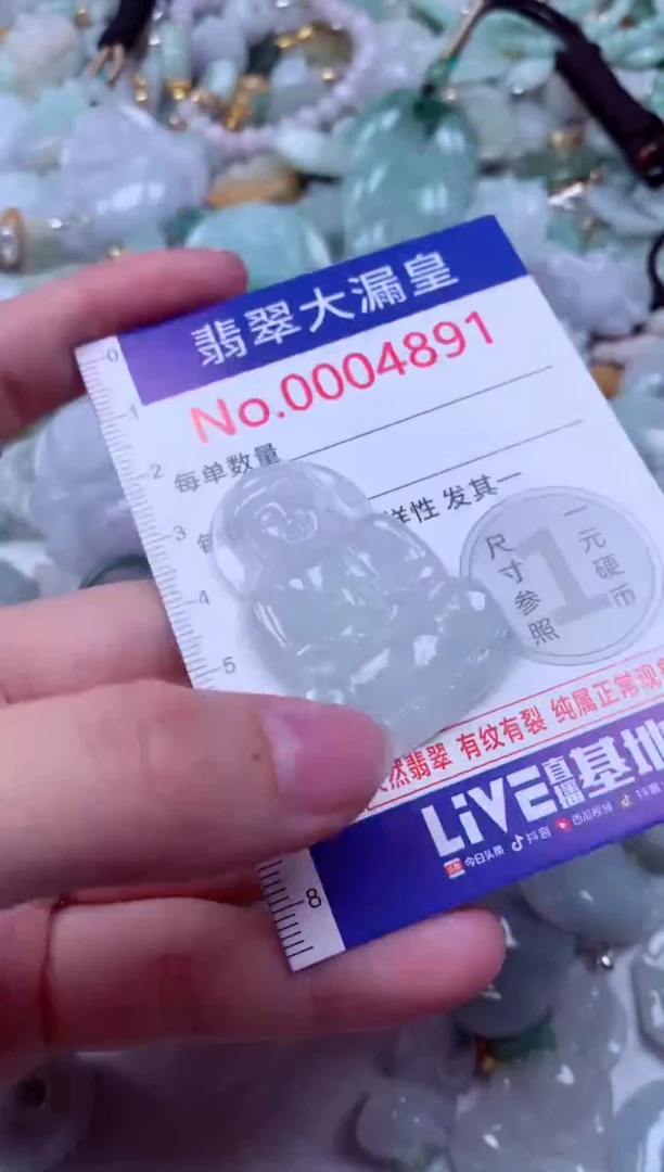 吊坠(不含链)未镶嵌翡翠4891