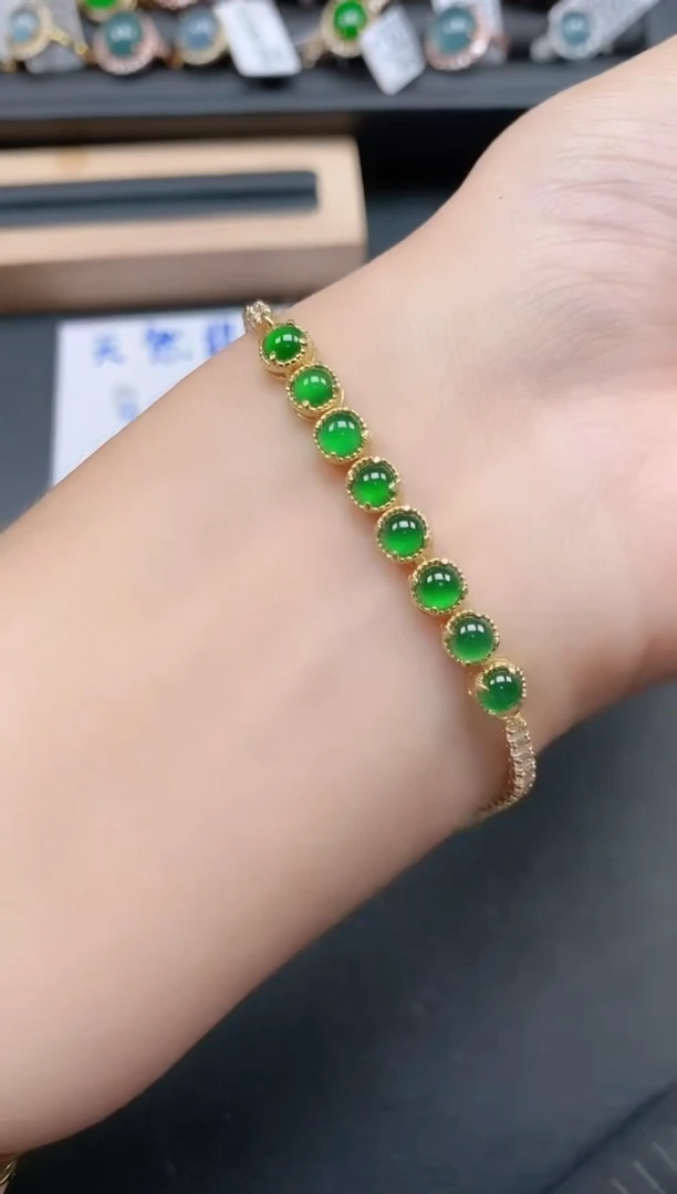 银S925镶嵌戒指翡翠11111