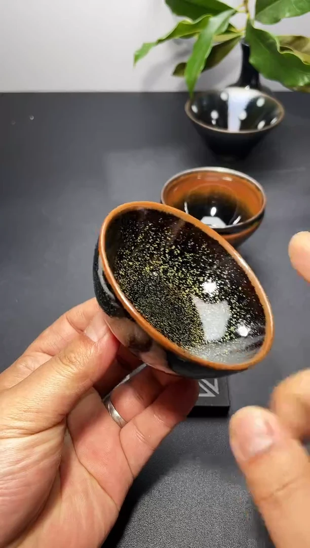 茶盏83 叶紫建盏