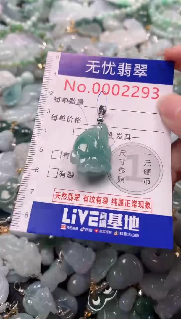 颈饰未镶嵌翡翠2293