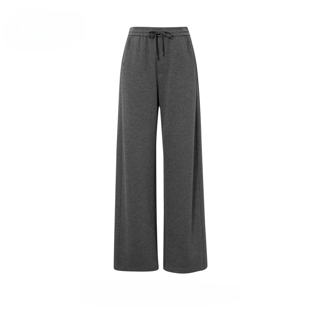 958111麦春夏秋休闲裤薄款直筒裤高腰春季百搭