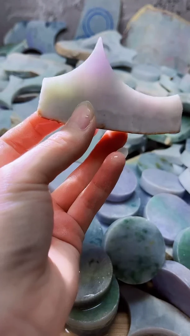 裸石翡翠天然翡翠A货 南 886