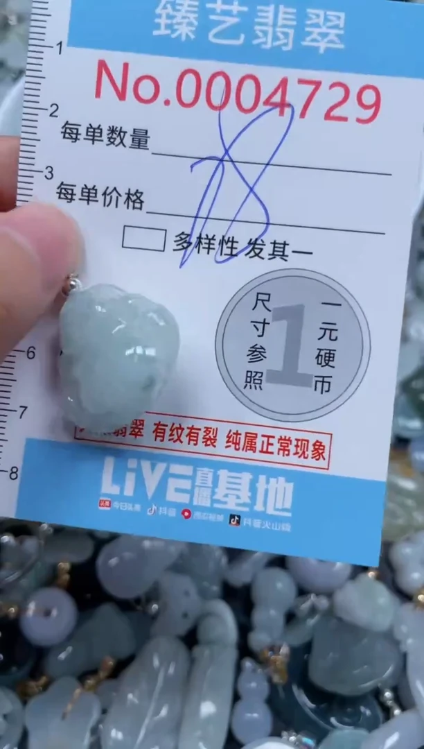 颈饰未镶嵌翡翠4729