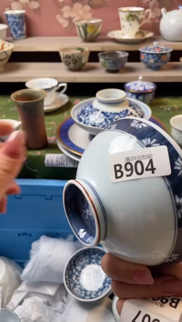 瓷片小***o瓷器瓷器B904