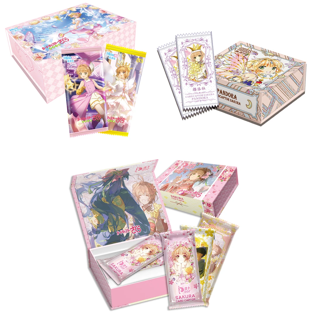 【底价抬箱】 樱洛社/鹿卡/美漫社 魔卡少女樱卡牌 默认代拆