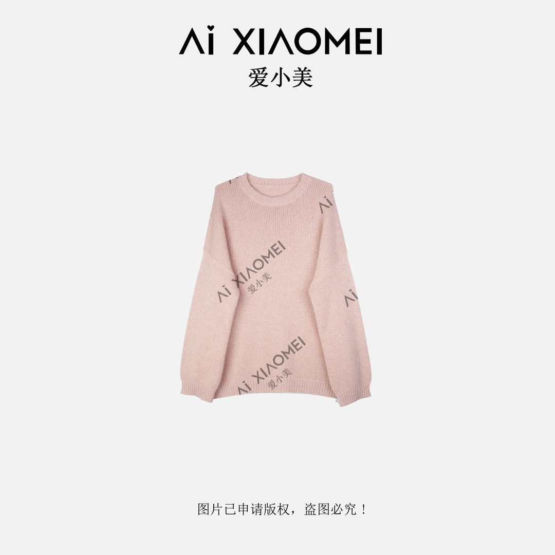 2024秋冬新款T级100纯山羊绒套头圆领简约百搭羊绒衫YR08-1710