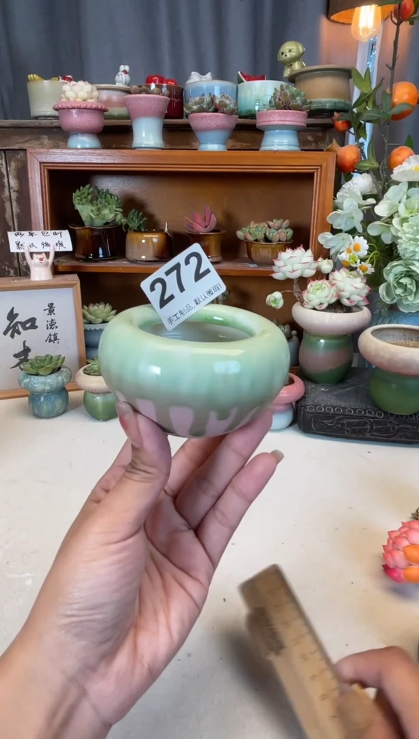 瓷片272知木小芳你花盆