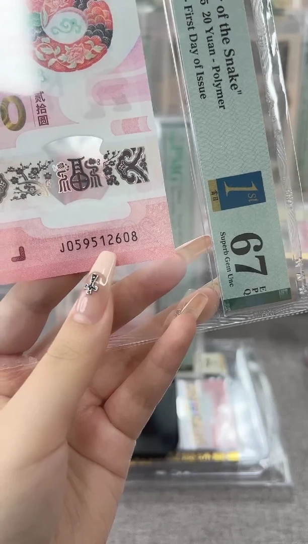 塑料蛇钞J059512608PMG67