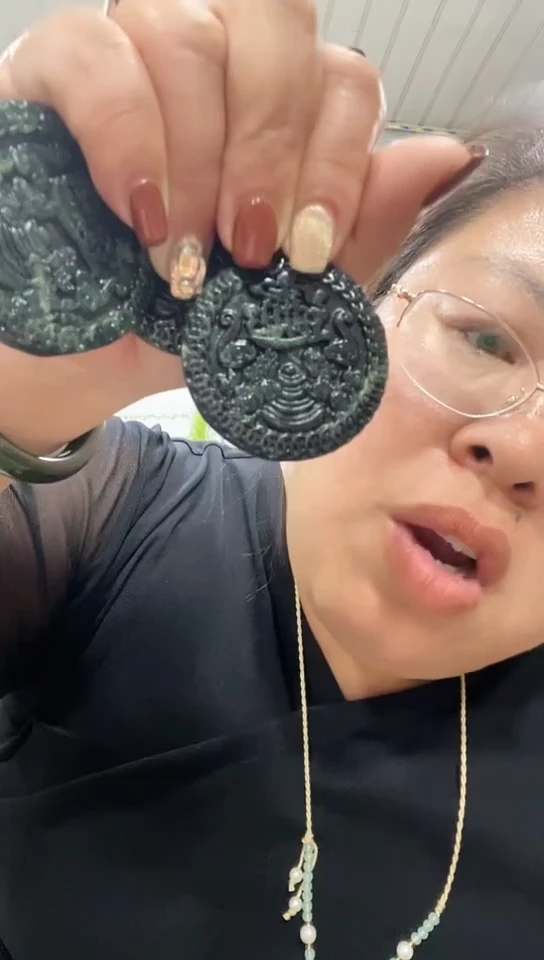 未镶嵌岫玉挂件 多样性发货发其中一件