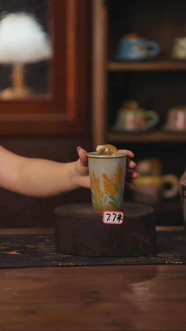 陶瓷景德镇高温釉下手绘陶瓷023