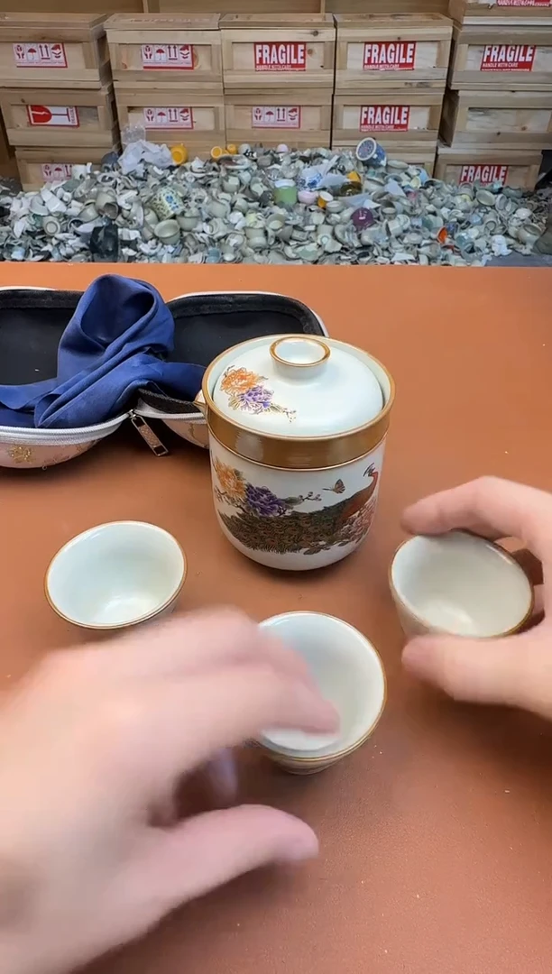 旅行有些茶具有瑕疵介意勿拍，直播样品清货都是孤品亏本卖