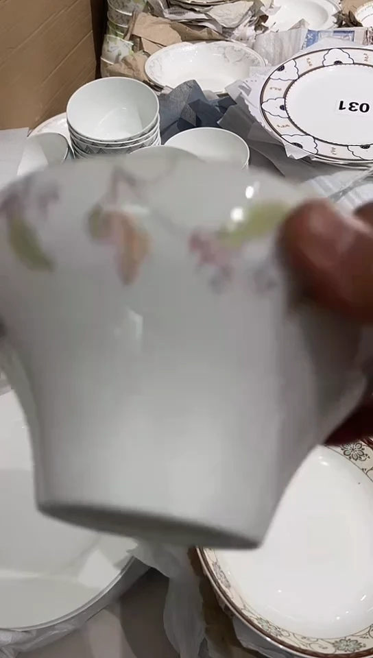 瓷6.5碗1个隆达骨瓷