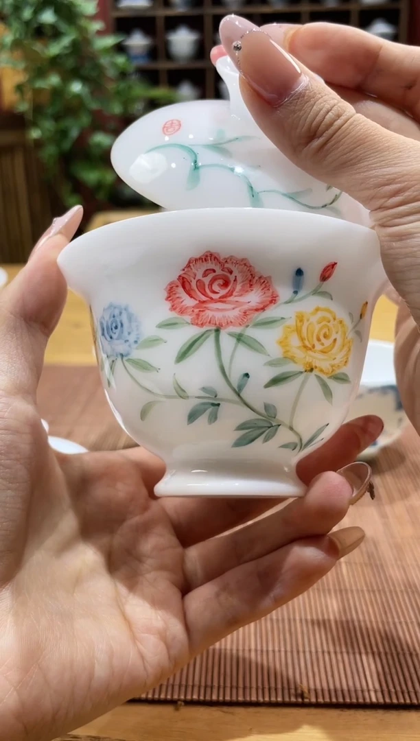 盖碗/杯群芳斋闪购链接（以闪拍图片为准）