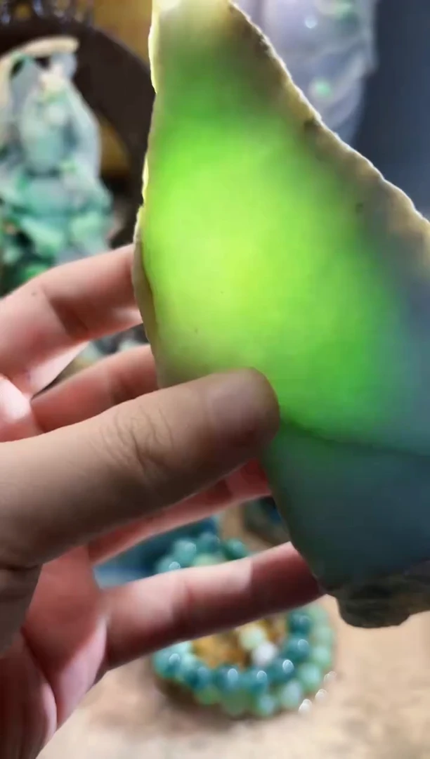 未镶嵌挂件翡翠A货张麦9449