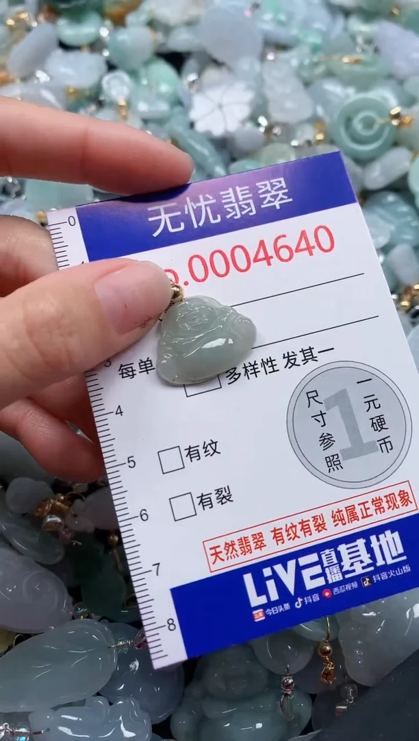 颈饰未镶嵌翡翠4640