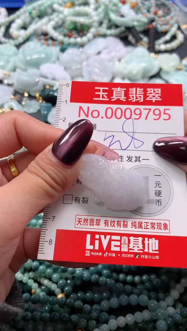 吊坠(不含链)未镶嵌翡翠9795