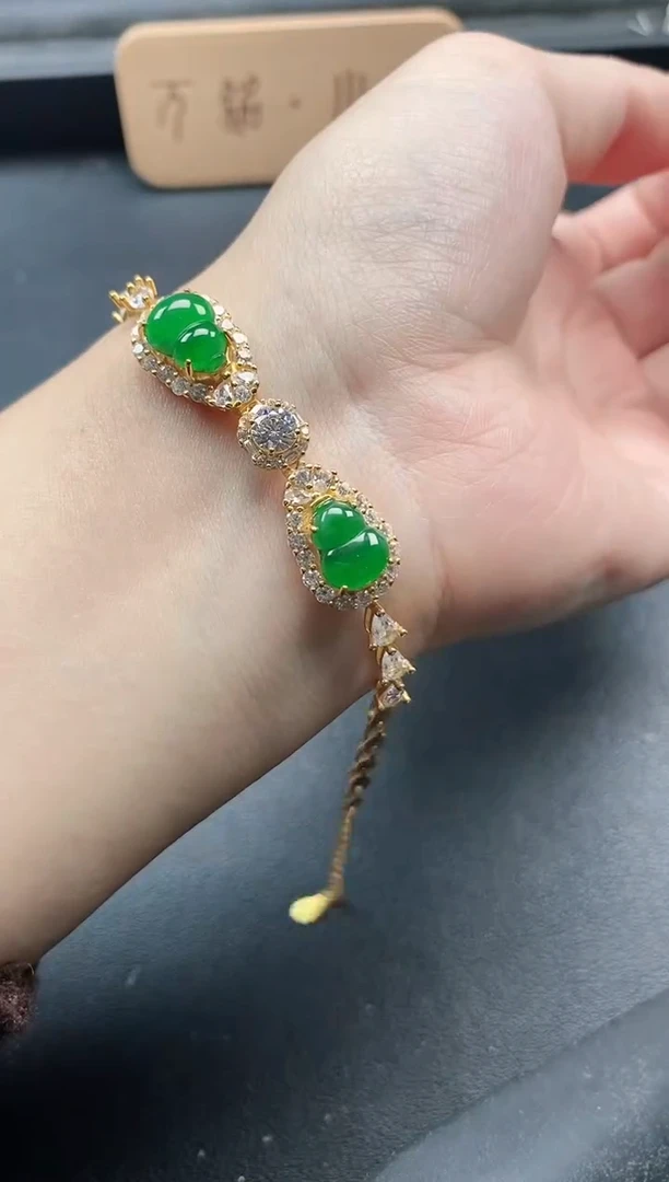 银S925镶嵌戒指翡翠51511