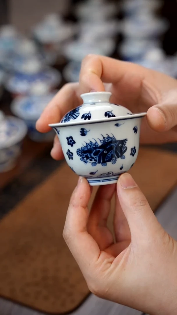 【闪购商品】120鳜鱼盖碗111111111