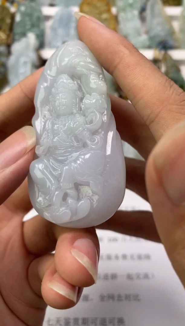 翡翠未镶嵌颈饰大**行天然翡翠