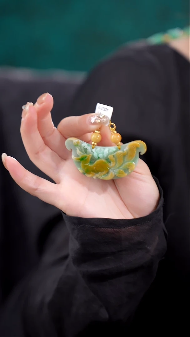 颈饰未镶嵌翡翠翡翠吊坠