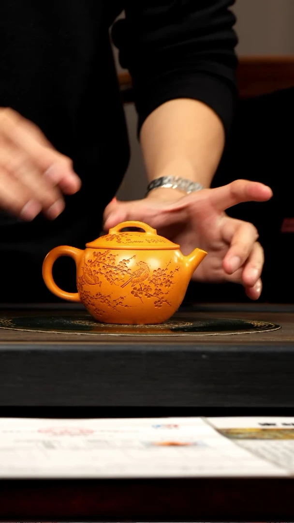 【闪购商品】紫砂茶壶QYJ 暖玉砂 汉瓦