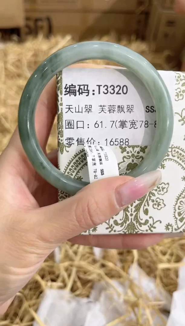 未镶嵌手镯石英质玉T3320