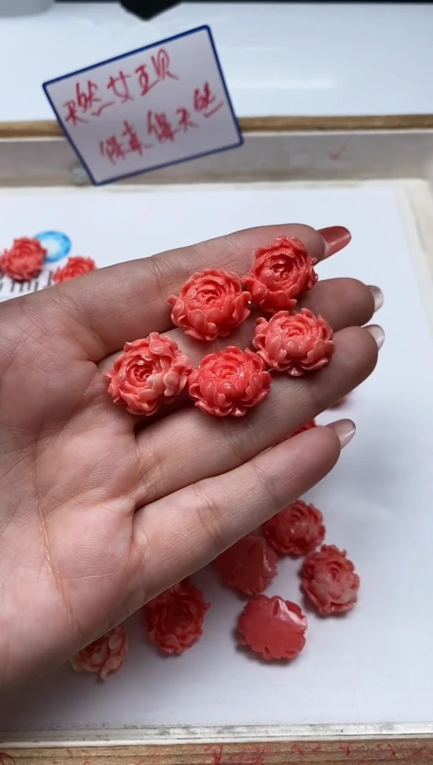 未镶嵌拼合珍珠（马贝珠）散珠C796女皇贝 牡丹花5个9.9元