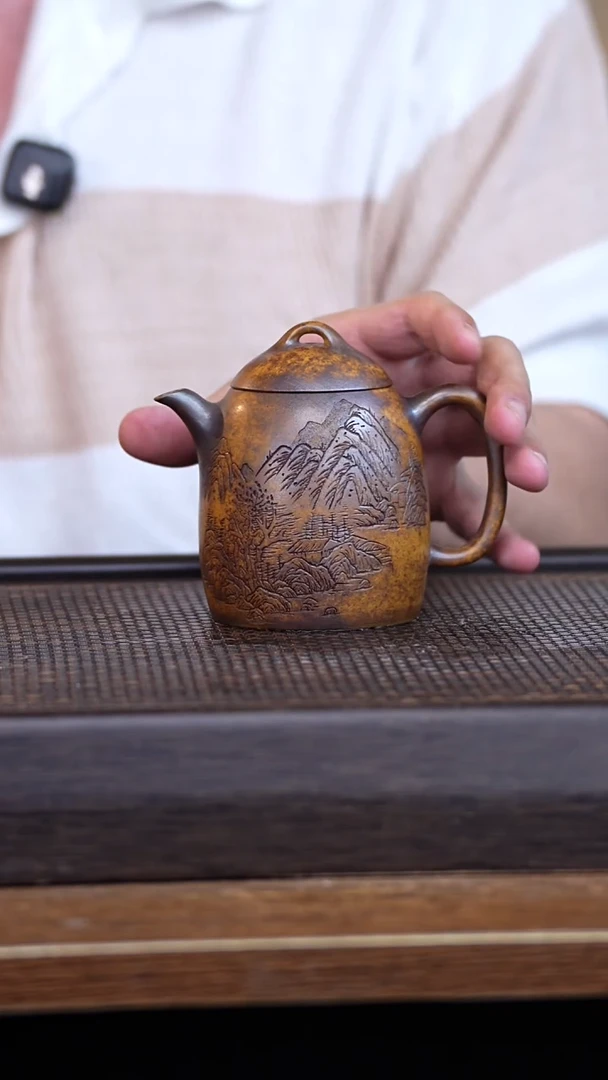 茶壶紫砂宜兴手工原矿紫砂壶001