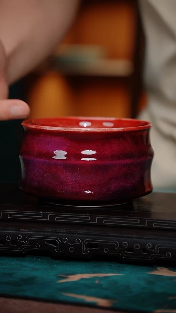 03-1钧瓷窑变釉建水