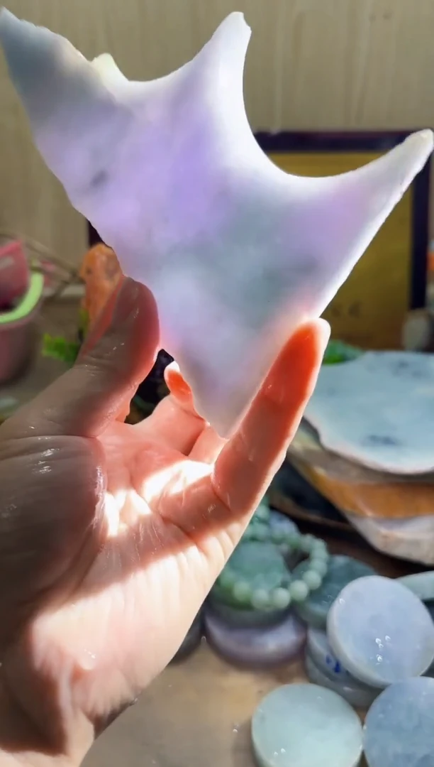 翡翠挂件未镶嵌A货常星2736