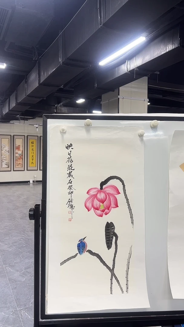 国画写意花鸟作品