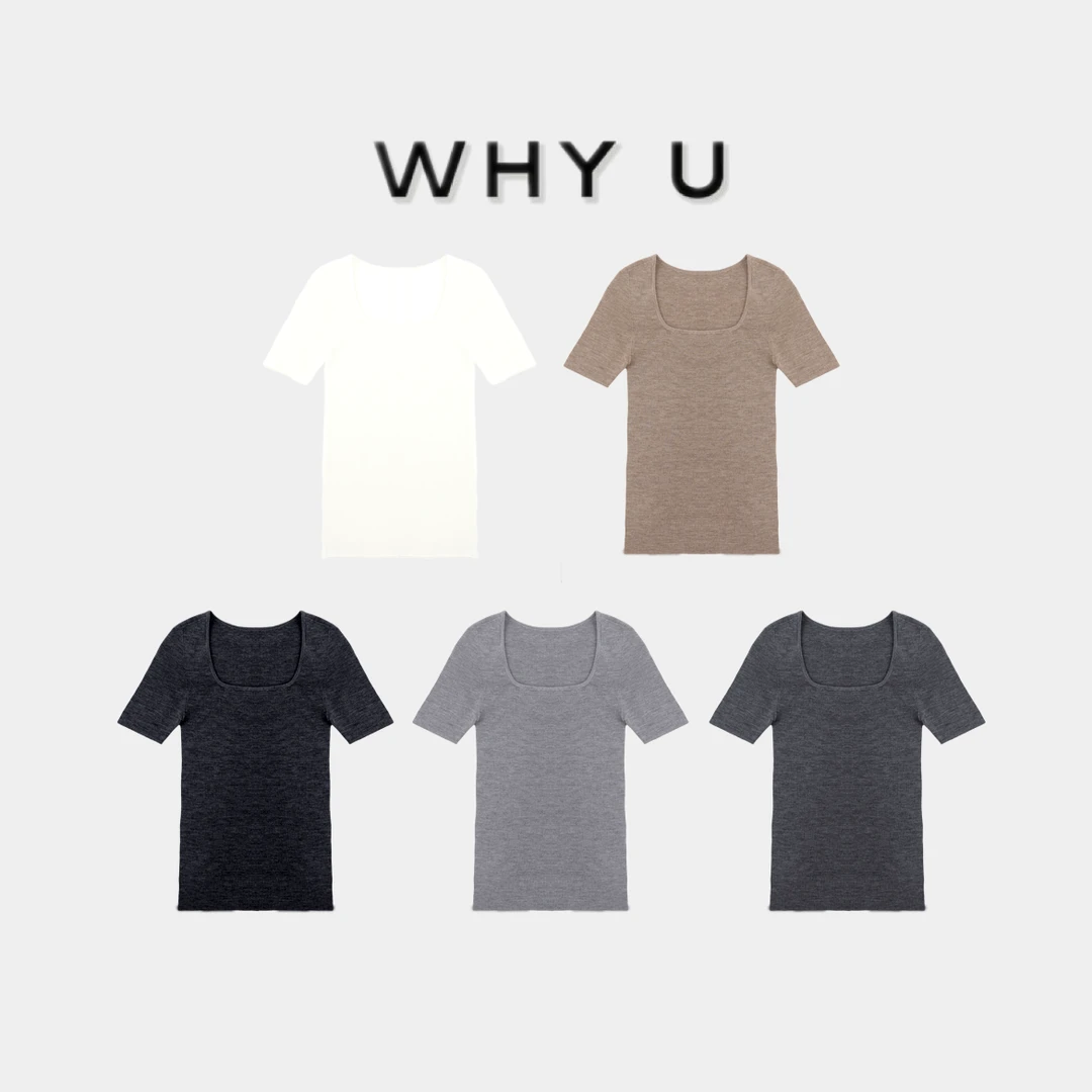 WHY U-25SS早春U形简版上衣【苏雅】