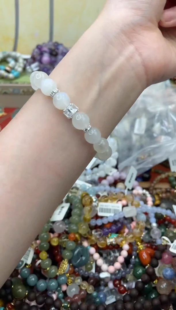 未镶嵌手链月光石430