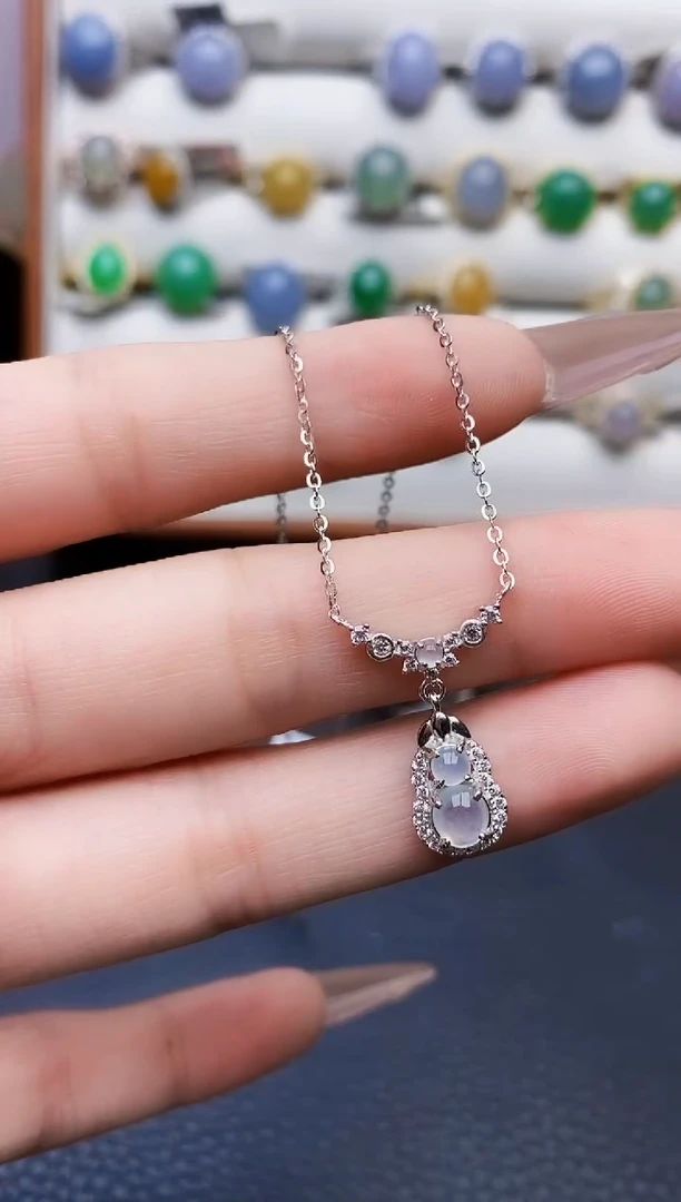 银S925镶嵌戒指翡翠6198