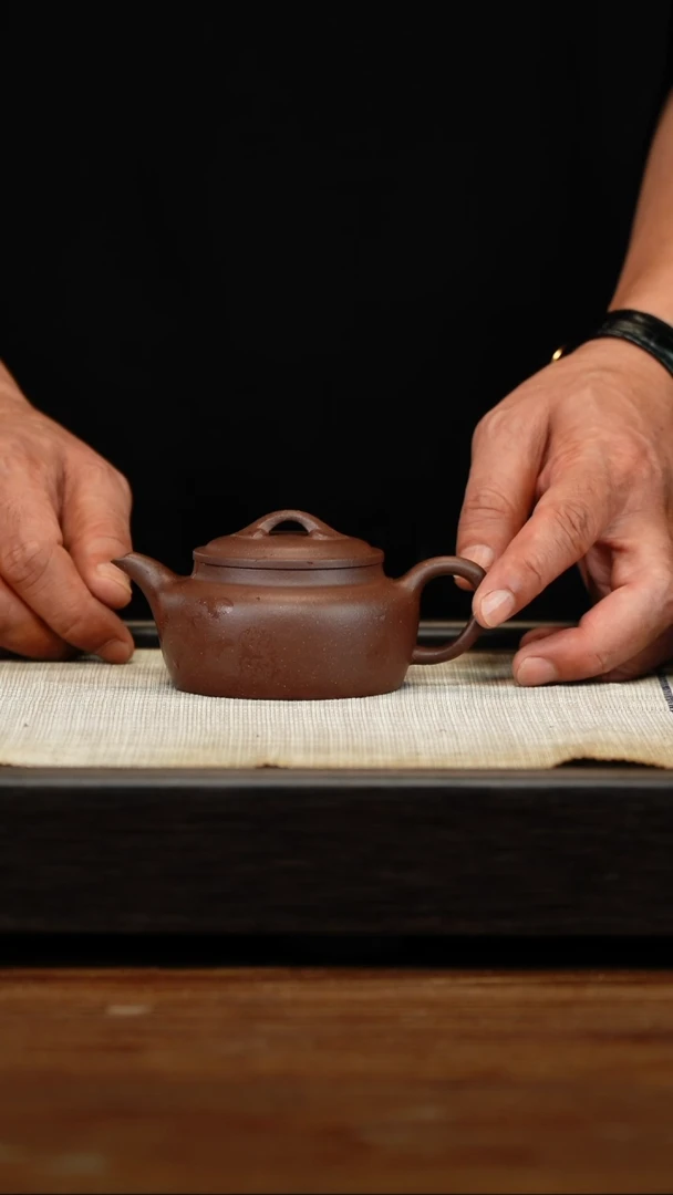 茶壶紫砂玉璧如意