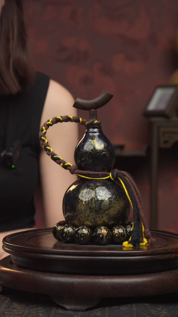 844大漆酒葫芦一物一拍