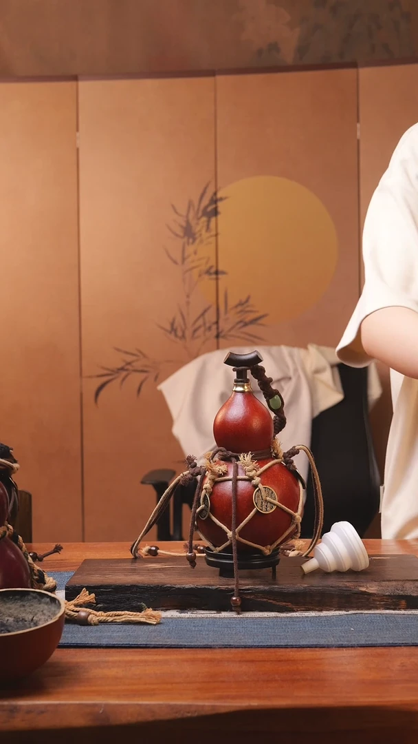 492号精品大漆葫芦防腐防渗装水茶酒