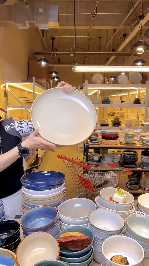 瓷213外贸尾货窑变釉下彩默认微瑕