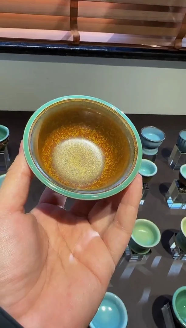 黄柯全手杯玉镯口杯