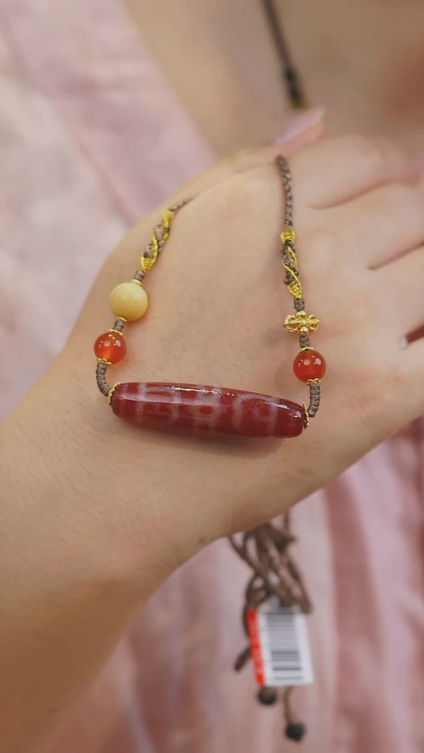 【闪购商品】玛瑙/玉髓项链未镶嵌多样性发其一