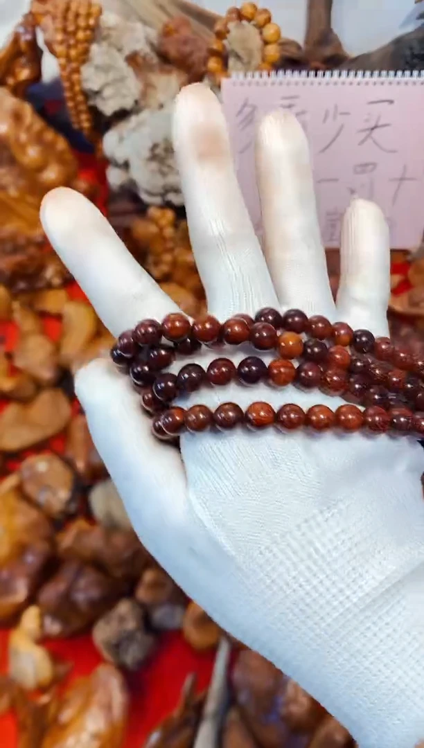 柏木（崖柏）紫0.8108单条太行崖柏陈化手把手串