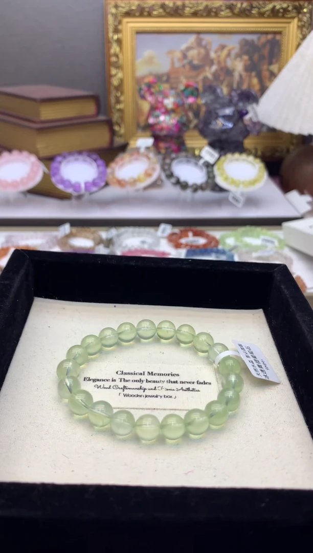 【闪购商品】水晶手串未镶嵌9+冰透青提葡萄石