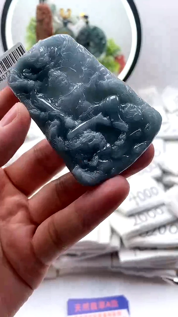 【闪购商品】翡翠颈饰未镶嵌文殊