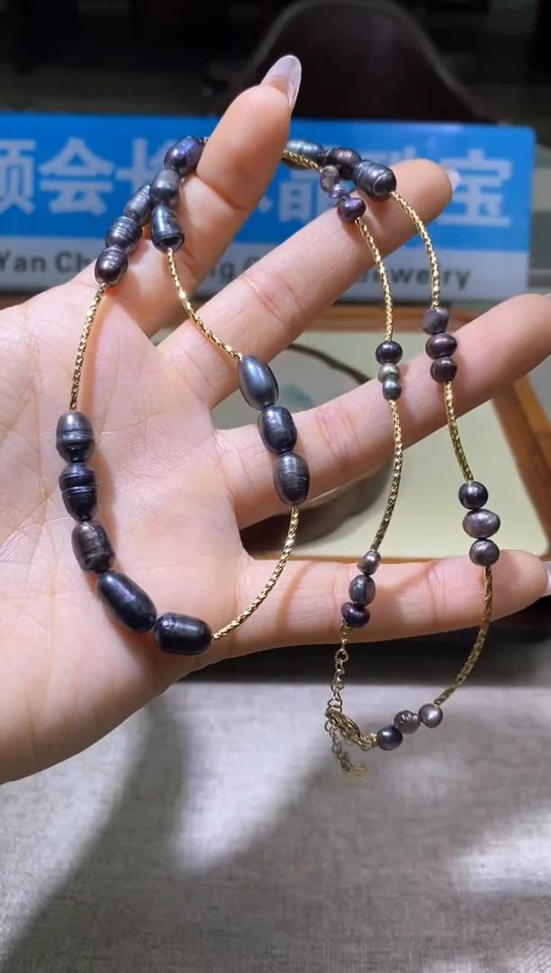 【闪购商品】淡水珍珠颈饰未镶嵌多样性发一件341