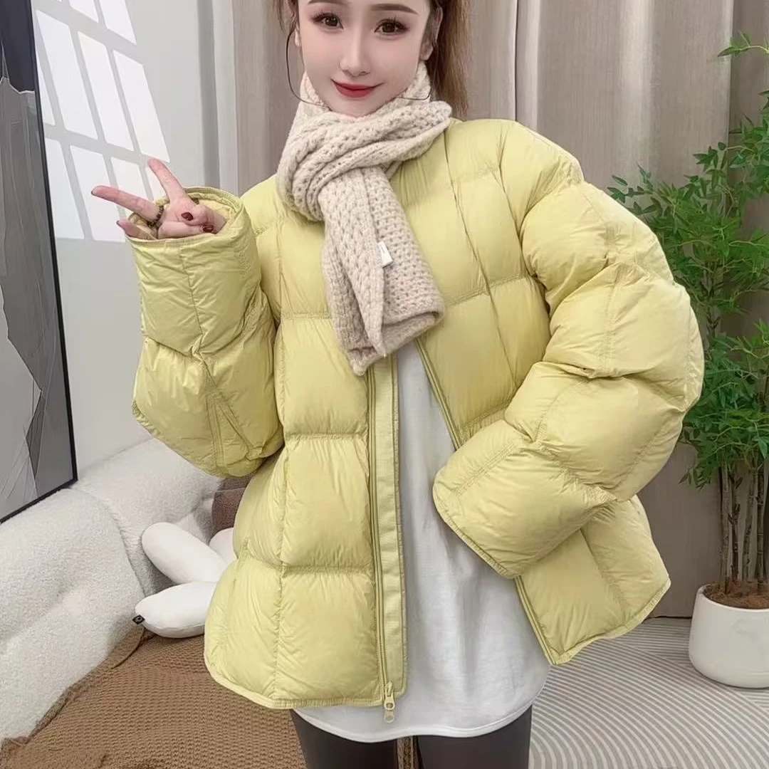 新款设计感棉服女2024年冬季时尚宽松保暖加厚外套短款棉衣