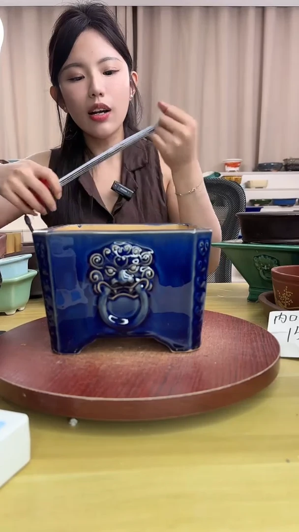 紫砂花盆紫砂花盆微瑕