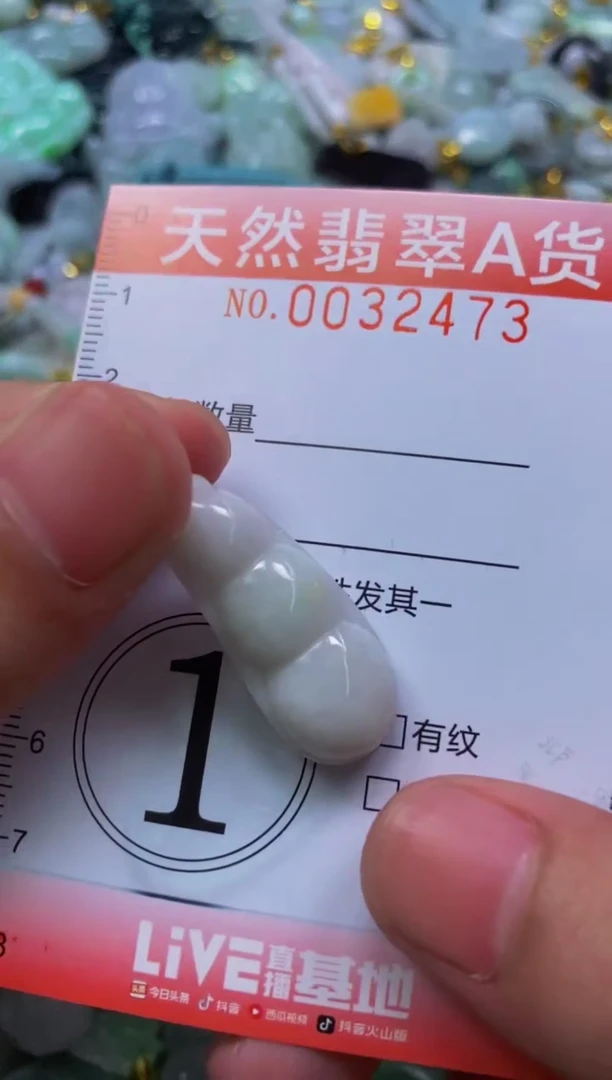 翡翠未镶嵌颈饰闪购0032473