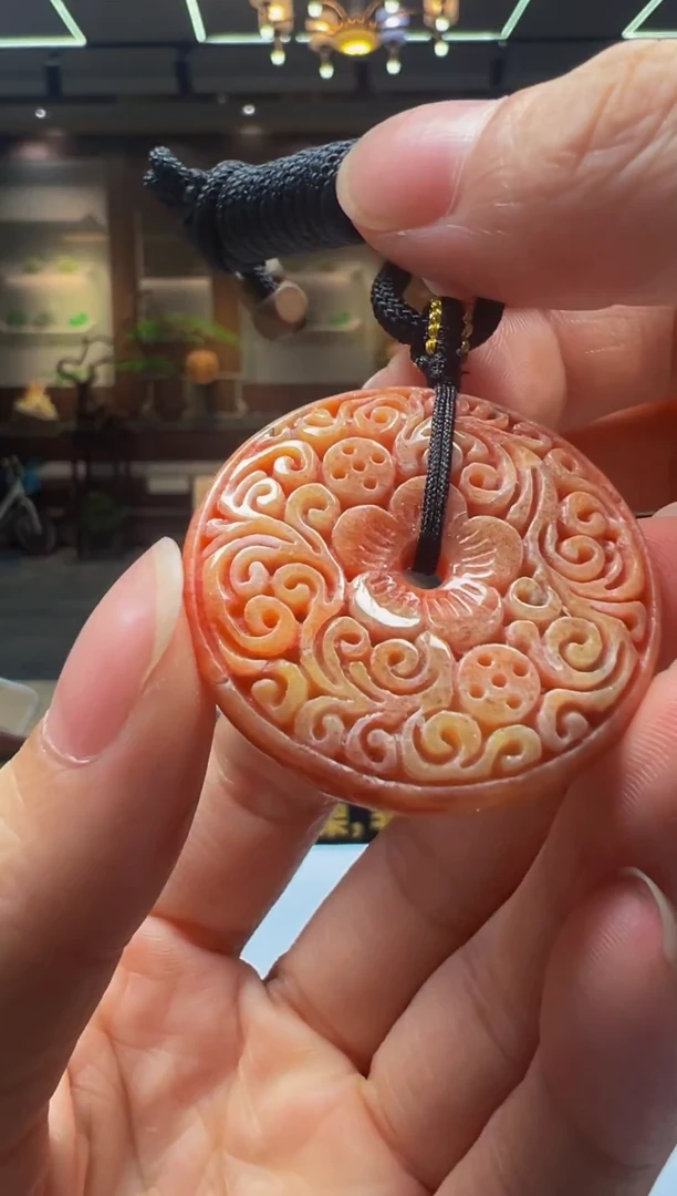 翡翠未镶嵌颈饰YS2025-8-17-6