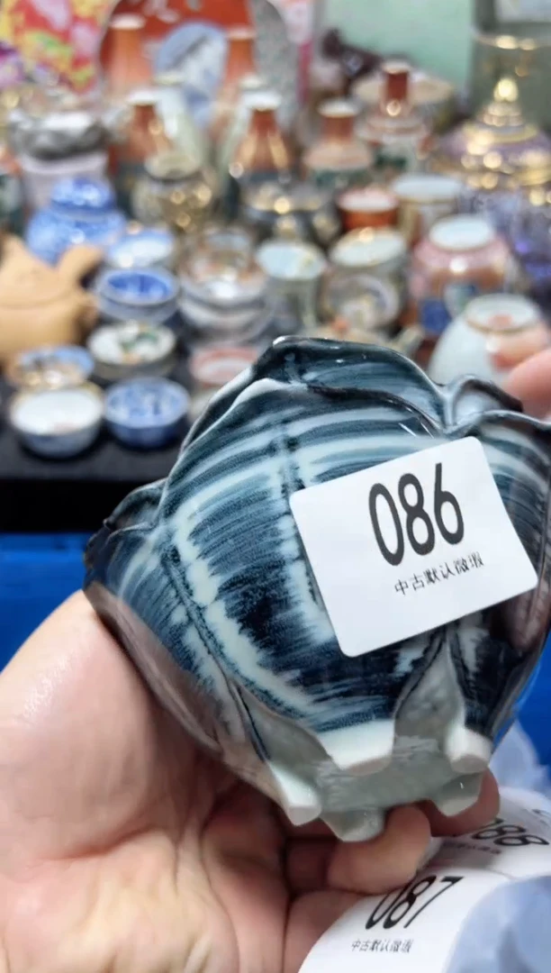 瓷片夏目海外回流瓷器中古品。